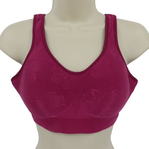 Bali Medium Comfort Revolution ComfortFlex Fit Shaping Wireless Bra 3488 Mauve - Picture 1 of 12